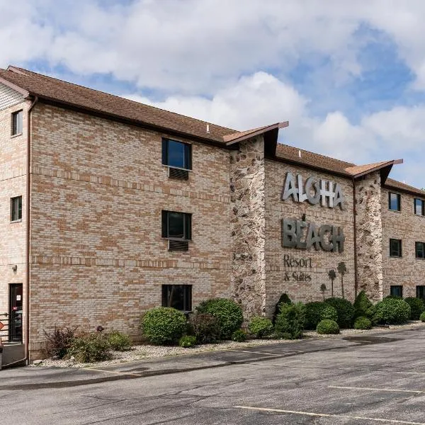 Aloha Beach Resort, hotel di Wisconsin Dells