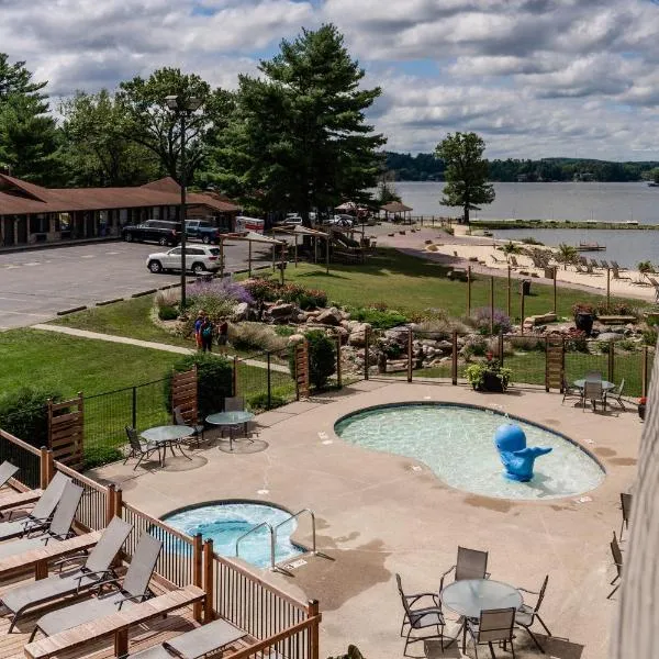 Natura Aloha Beach Resort, hotel i Wisconsin Dells