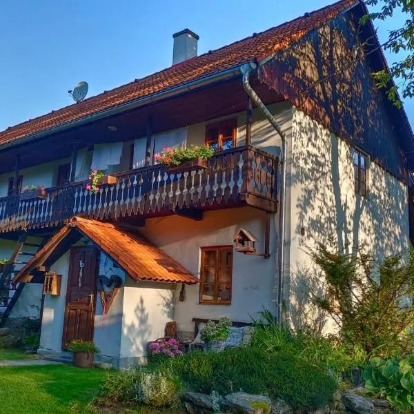 Chaloupka u Jiřího, hotel v Nové Peci
