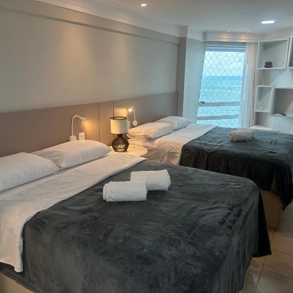 2704 Flat Beira Mar Av Boa viagem Vista Deslumbrante e com cozinha - Foto 5