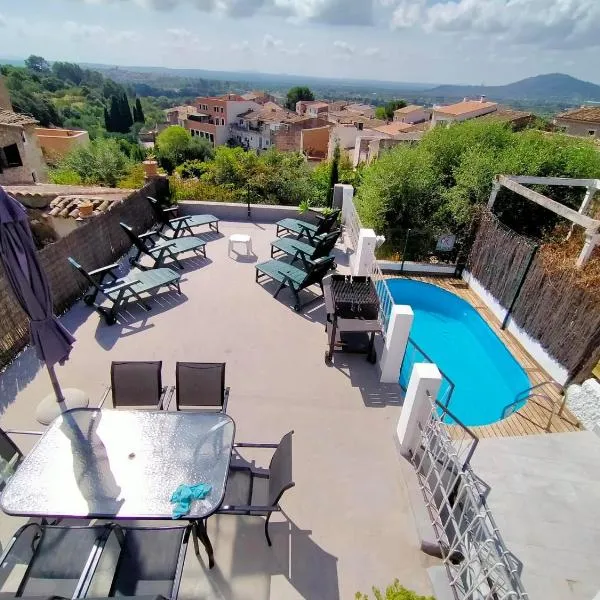 Son Massanet con Piscina y Fantásticas Vistas, ideal para ciclistas y senderistas, khách sạn ở Campanet