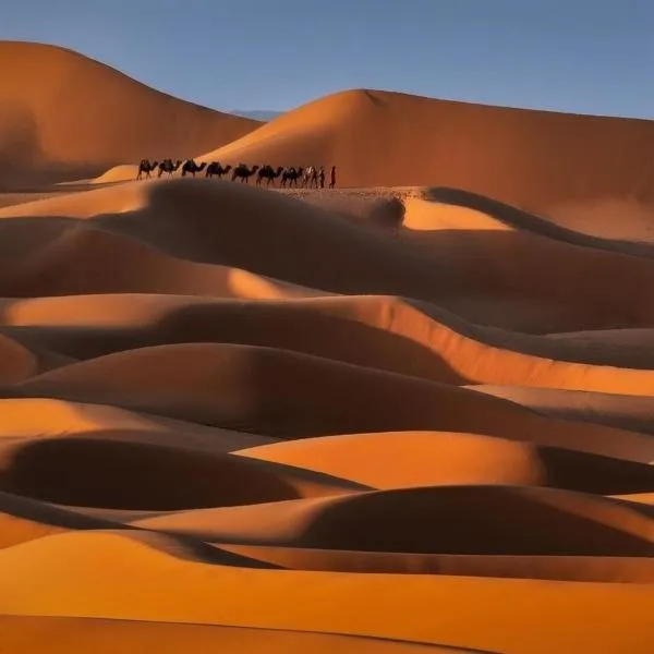 Erg Chegaga nomad tour, hotel em M'hamid