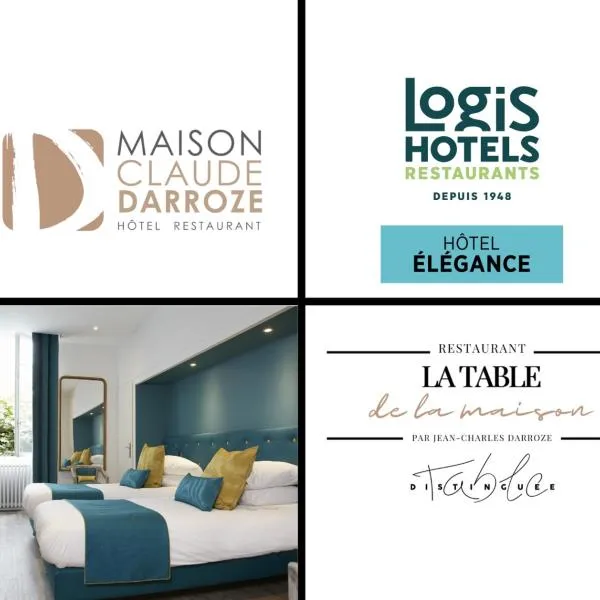 Logis Hôtel - Restaurant Maison Claude Darroze, hotel v destinaci Langon