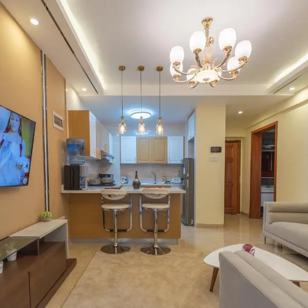 Exquisite Condo with Free parking Gym and Pool, hotel a Nairobi