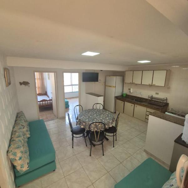 Apartamento frente ao Mar Praia do Sonho com garagem