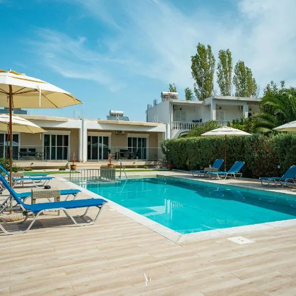 Nancy's budget villa with pool & Jacuzzi by "elite", hotel in Laganas