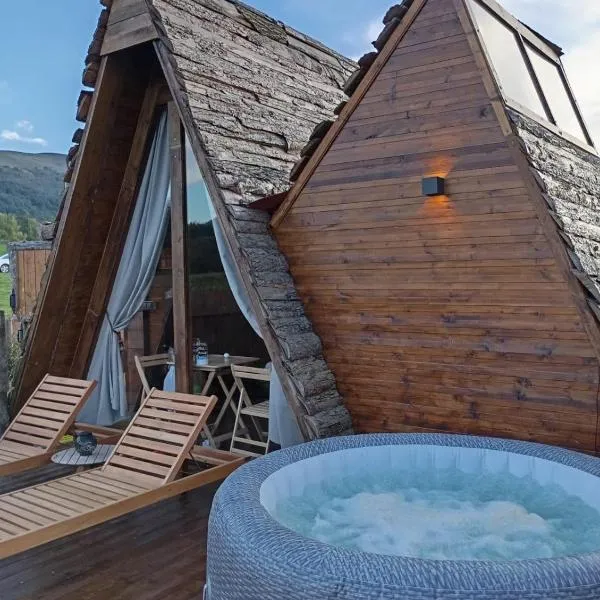 glamping valles pasiegos, hotel v destinaci San Vicente de Toranzo