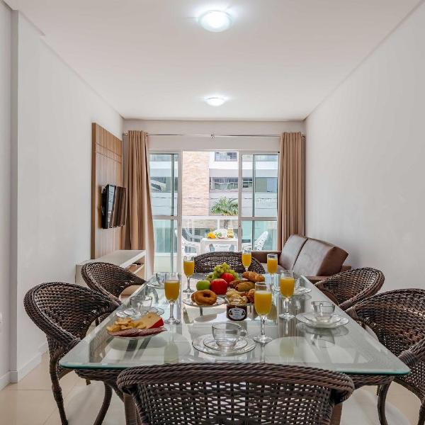 Apartamento Confortável 250m da Praia de Bombinhas