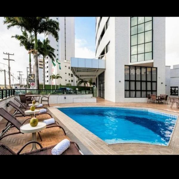 Hotel Natal Plaza com piscina, academia, 100m da praia de Ponta Neg - Foto 4
