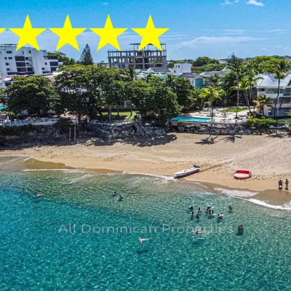"Galeria Beach", Ocean front!, hotel v destinaci Sosúa