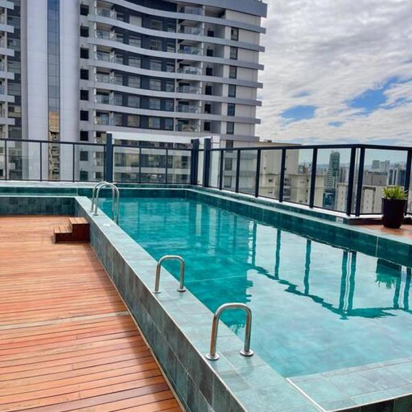 Studio com piscina a 1 minuto a pé do Metrô Brooklin - Foto 4