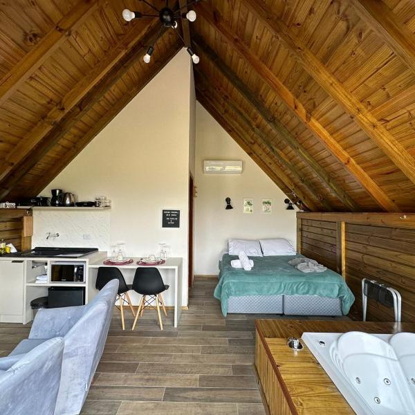 Refugio Brognoli - Chalés Suiços - Com banheira dupla de Hidromassagem - Foto 2