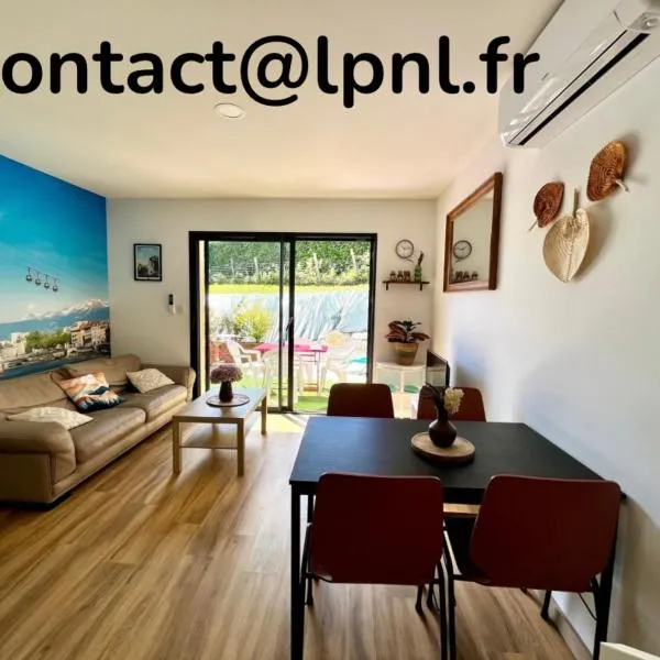 Le Parmé' Nid - gîte 3 lits avec terrasse et Clim, hotel v destinaci Beaucroissant