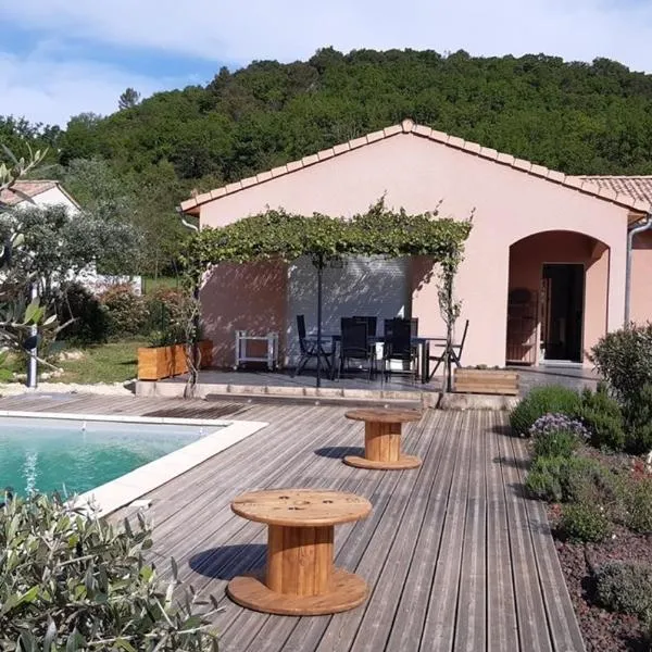 Viesnīca Villa sud Ardéche pilsētā Salavas