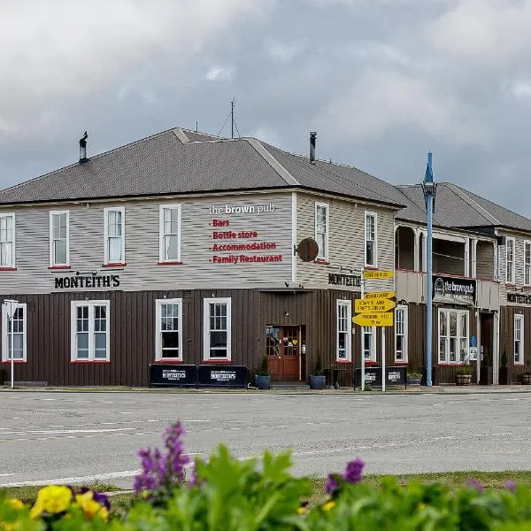 The Brown Pub, hotel v destinaci Methven