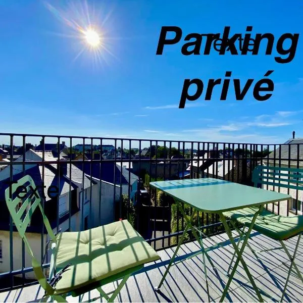 Le palatin PARKING privé tout inclus, hotel v destinaci Dinard