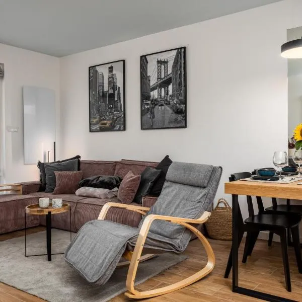 Apartamenty delux Sun & Snow Nad Ujściem - blisko plaży, centrum, klimatyzacja, hotel v destinaci Leba