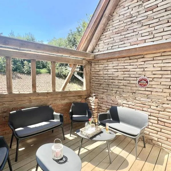 Rosace Maison de village - Townhouse in the countryside, hotel in Berstett