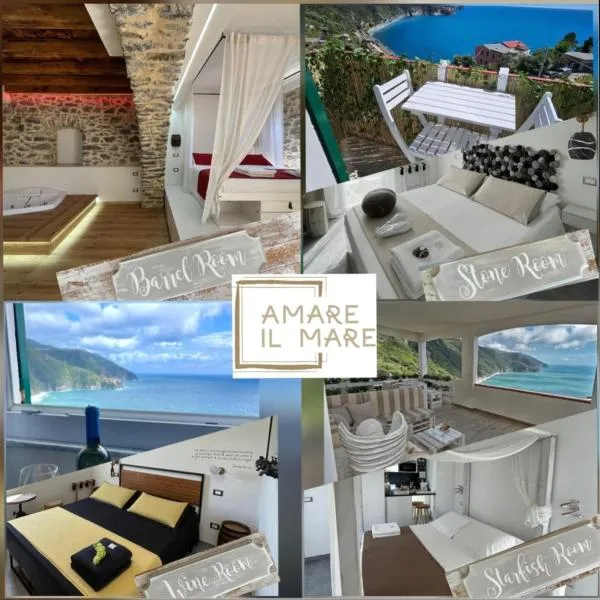 AMARE IL MARE Affittacamere e appartamenti, hotel Cornigliában