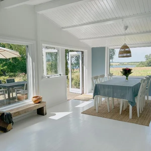 Sunset over water, 50 mins from Copenhagen, hotel in Skibby