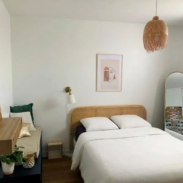 Espace deux chambres et sanitaires, hotel v destinaci Puilboreau