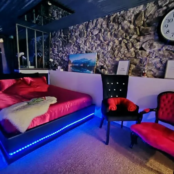 Sweet Loft Grenoble-Love Room avec jacuzzi & sauna, hotel in Grenoble