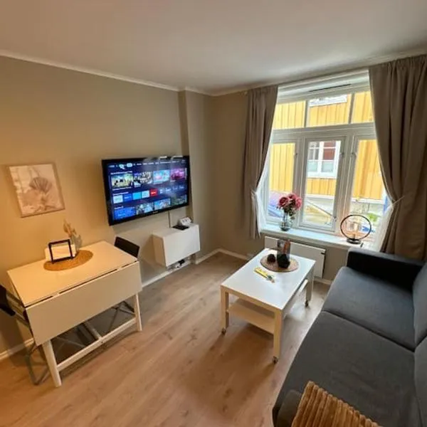 Koselig studioleilighet i sentrum: Trondheim şehrinde bir otel