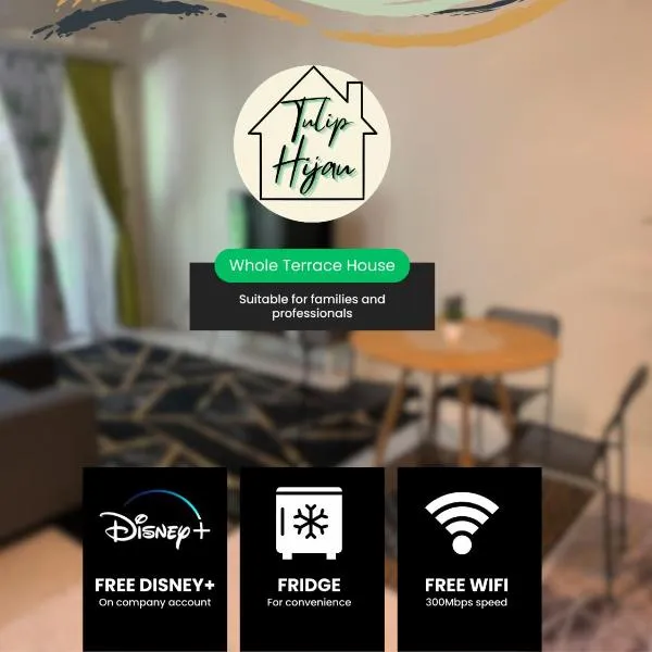Tulip Hijau Homestay - Bukit Beruntung - 4Bedrooms, hotel v destinaci Rawang