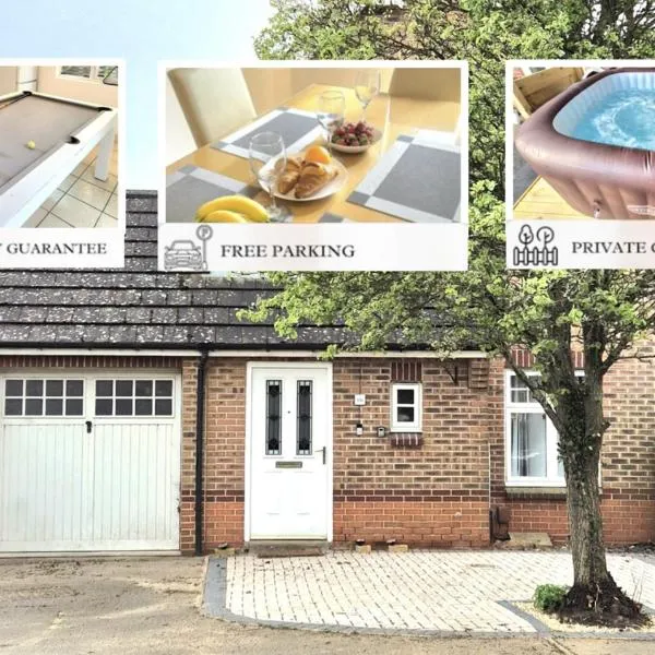 Pool, drinks and a hot tub!, hotel in Northampton