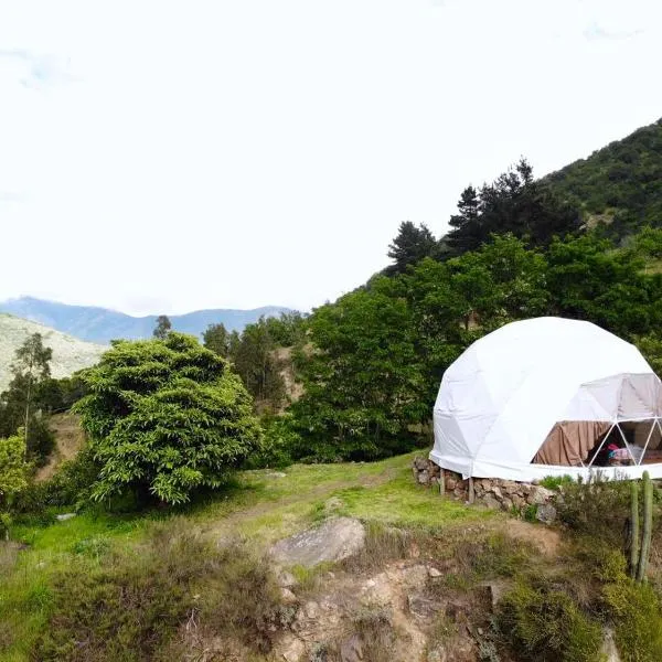 Domo Geodesico en Reserva Mundial de la Biosfera, hotel v destinaci Olmué