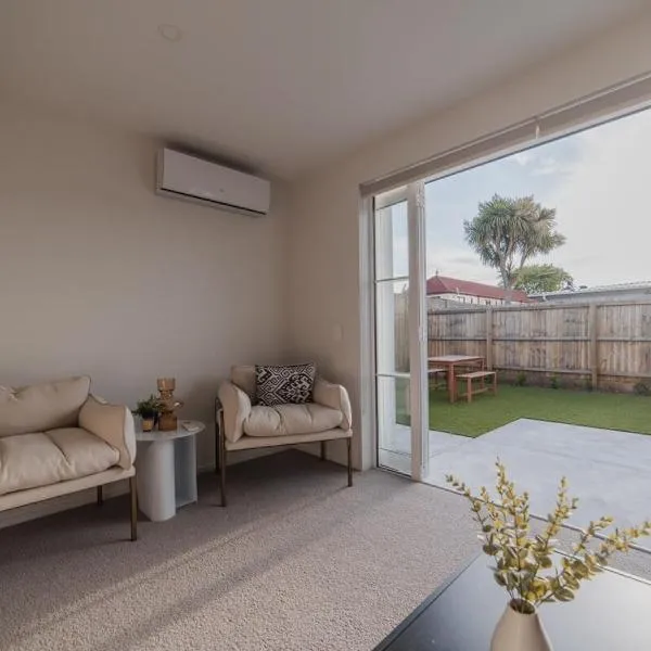 Garden View 2-Bedroom Getaway in Christchurch, hotell sihtkohas Christchurch