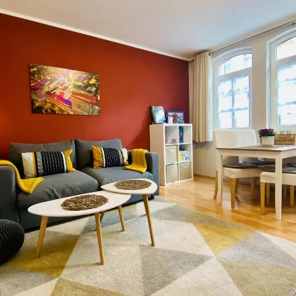 Zentral & ruhig, ideal für Home Office mit Garten, hotel v destinaci Jena