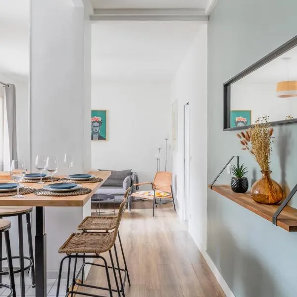 Appartement F3 55m2 à 5' de Paris, hotel v destinácii Ivry-sur-Seine
