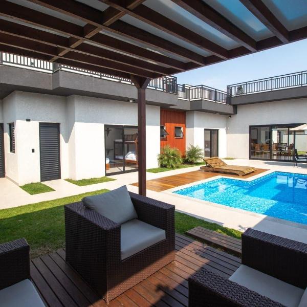 Palmeiras-Izi c/piscina aquecida vista para o mar - Foto 4