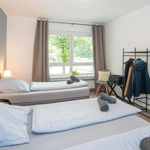 ERSTAY - bis zu 5 Personen I Balkon, ξενοδοχείο σε Marl