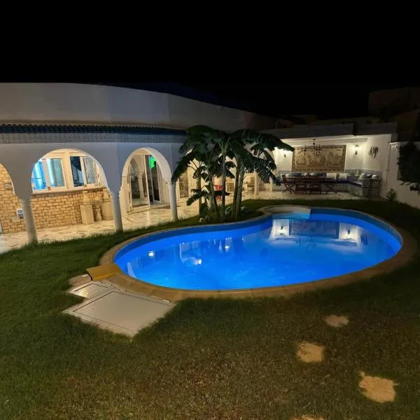 Charmante villa de 4 chambres au deux oueds hammamet, hotel v destinaci Nabeul