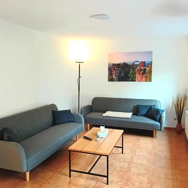 Ferienwohnung Zum Dorfladen Rathen, hotel v destinaci Rathen