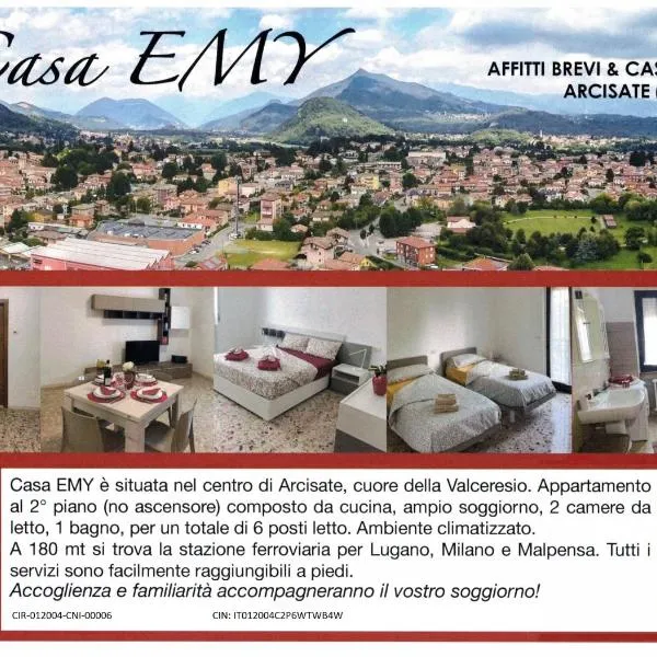 Affitti brevi - Casa Emy, hotel v destinaci Arcisate