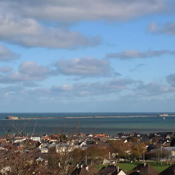 Chambre d'hôtes vue sur mer, hotel v destinaci Cherbourg en Cotentin
