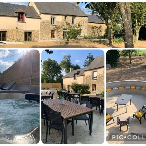 La Babelais, 15 lits, hotel v destinácii Saint-Médard-sur-Ille