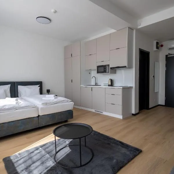 Central Residence Apartmanok, hotel v destinaci Miskolc