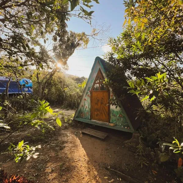 Camping Filhos da Floresta - Vale do Capão, hotel v destinaci Vale do Capao