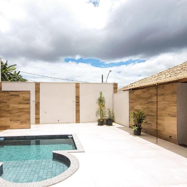 NossoApê Guarua: Piscina | Churrasqueira | Ar-condicionado - Foto 4