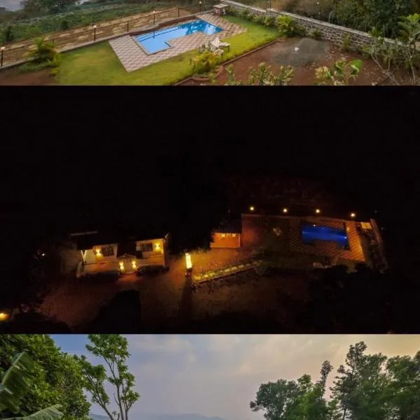 Lifeline Villas -Flamingo Luxurious Valley View 2BHK Infinity Pool Villa Panchgani With Huge Open Space, hótel í Panchgani