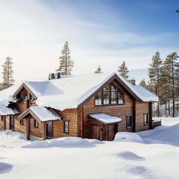 Nybyggd stuga, modern arkitektur - panoramautsikt, hotel v destinaci Idre