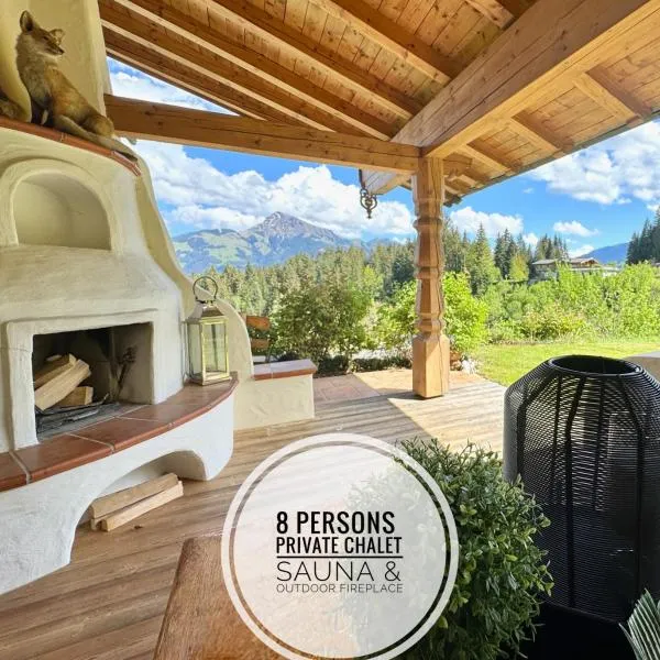 5* Panorama Chalet mit Sauna by Belle Stay, hotel v destinaci Going