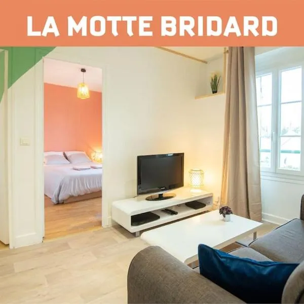 La Motte Bridard - 2 chambres - 1 canapé-lit - Parking - Jardin, hotel in Appoigny