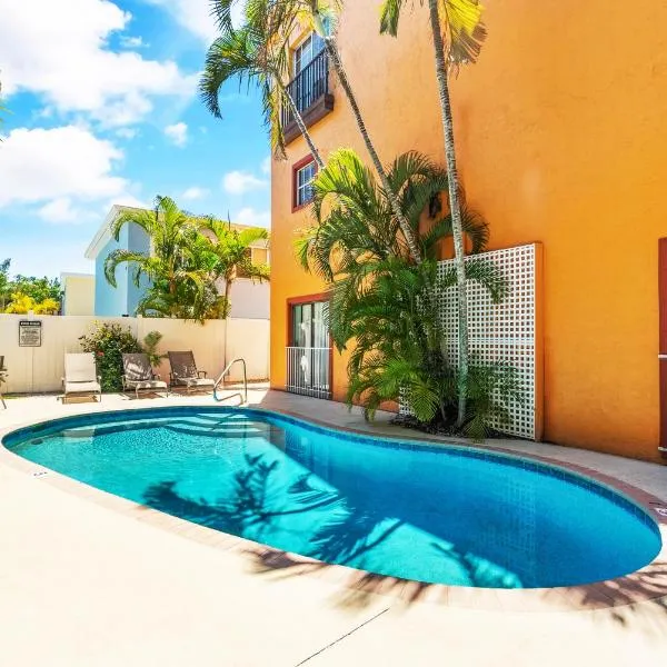 Siesta Key Village, Heated Pool, Beach Access 4 min Walk, 1bdr, hotel en Siesta Key