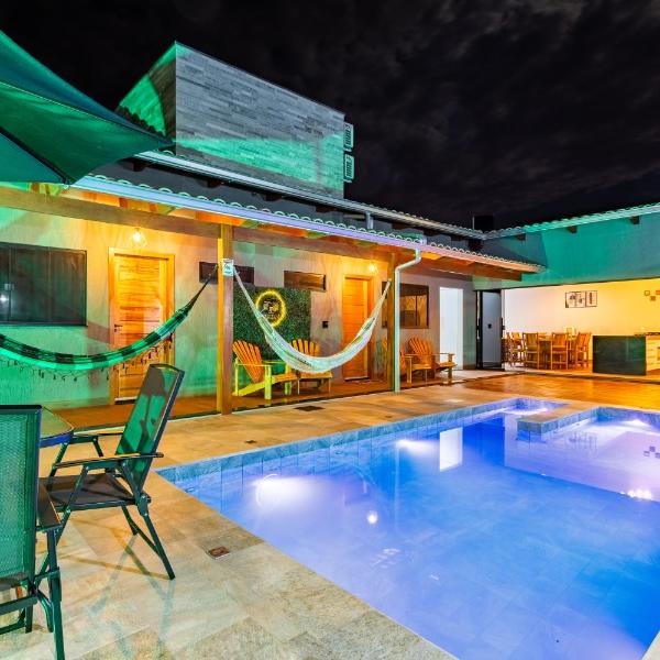 Casa 4 Suítes com Piscina e Hidro, 16 Pessoas - Foto 4