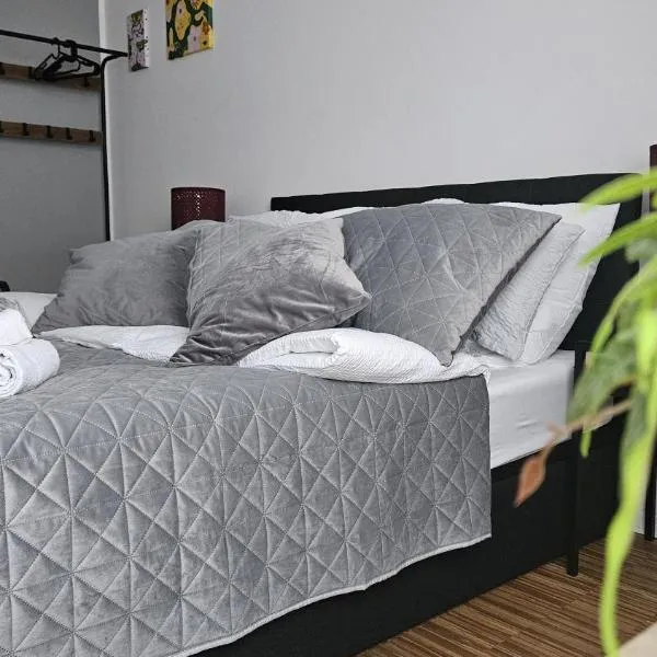 80 m2 moderne und zentrale Wohnung in Hannover mit eigenem Parkplatz, hotel in Hannover
